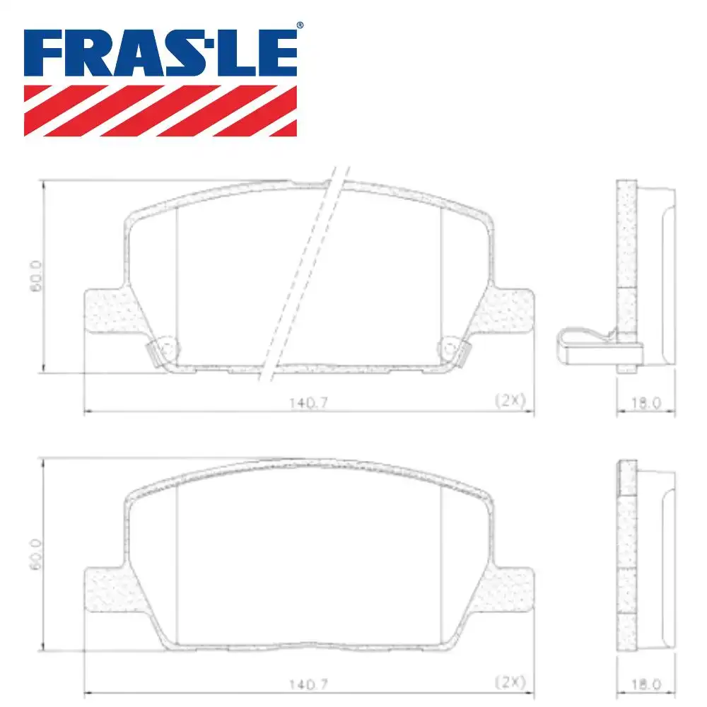 PASTILHA FREIO DIANTEIRA TRACKER 1.4 16V 2017 ACIMA CERAMICA