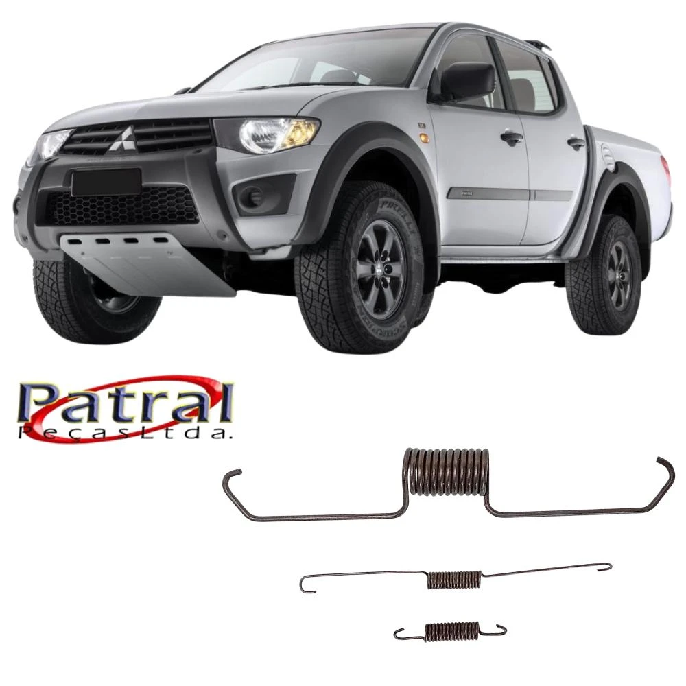 MOLA PATIM FREIO TRAS MITSUBISHI L-200 3.2 2008 ACIMA DIR