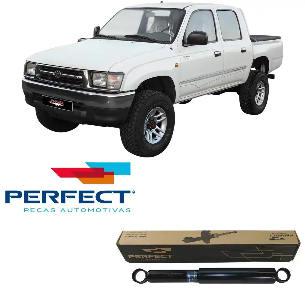 AMORTECEDOR TRASEIRO TOYOTA HILUX PICK-UP 4X4 1996 A 2004