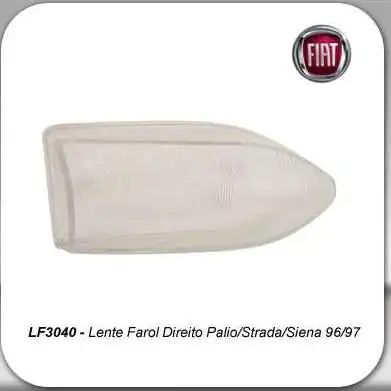 VIDRO FAROL FIAT PALIO DIR 1996 A 2000
