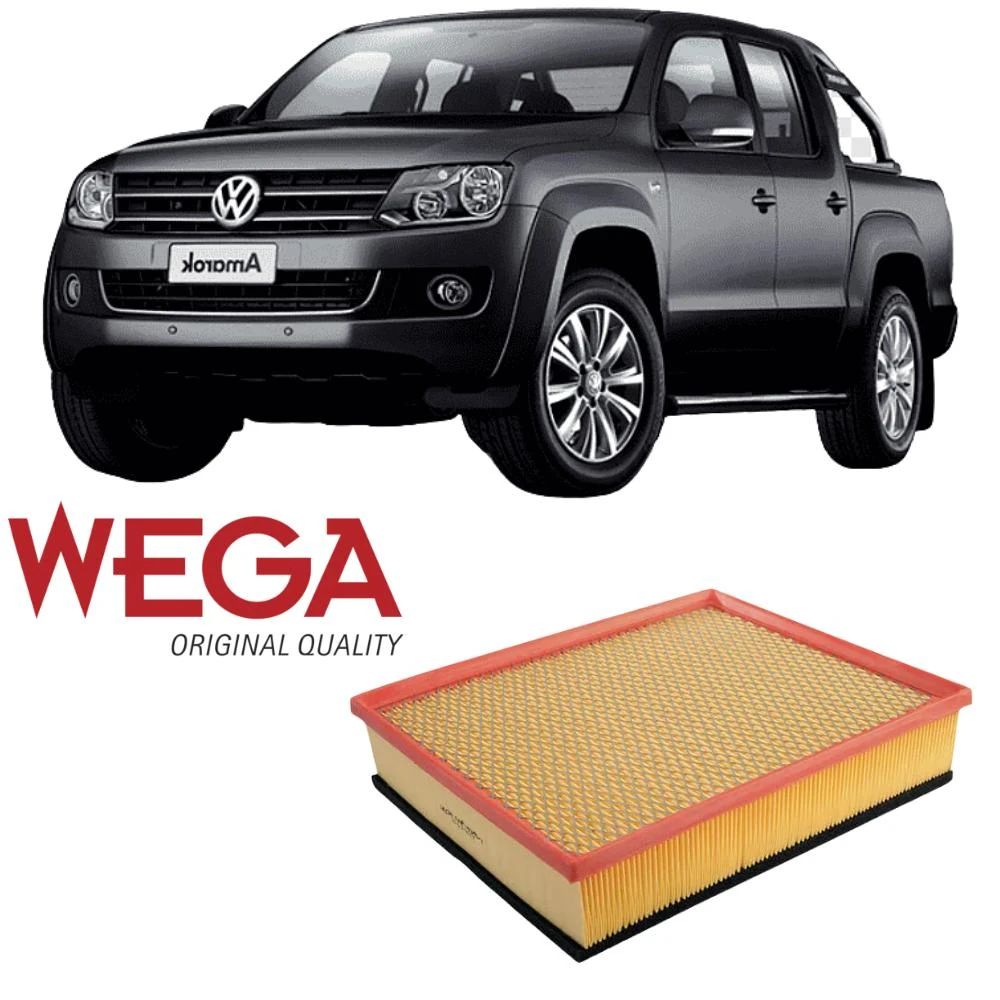 FILTRO AR MOTOR AMAROK 2.0 DIESEL 2010 TELA METALICA