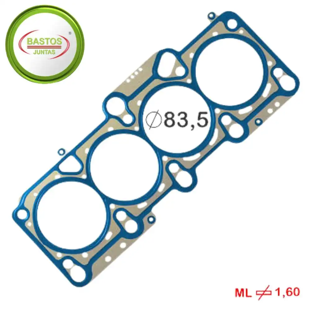 JUNTA CABECOTE PASSAT 2.0 16V GASOLINA 2005 A 2010 METAL