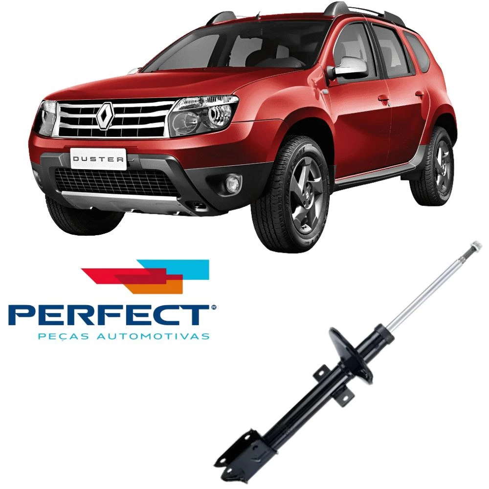 AMORTECEDOR TRASEIRO DUSTER 4X4 2011 ACIMA