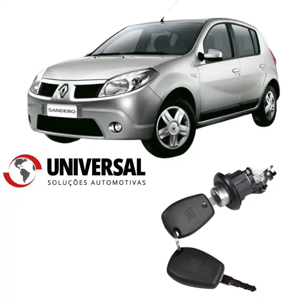 CILINDRO PORTA MALAS RENAULT SANDERO ELETRICA