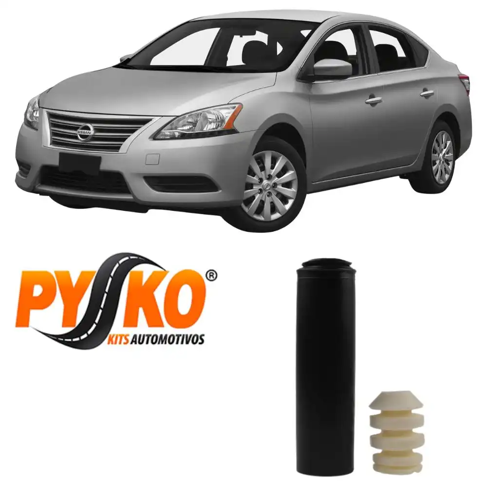 KIT AMORTECEDOR TRASEIRO NISSAN SENTRA 14/