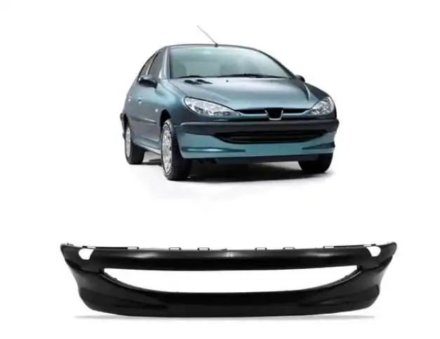 PARACHOQUE DIANT PEUGEOT 206 99/03 PRETO LISO S/FURO