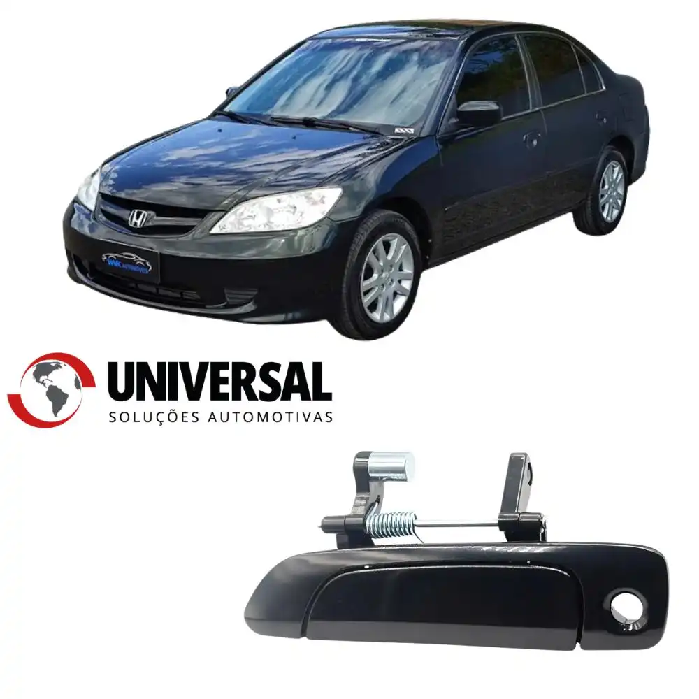 MACANETA EXT HONDA CIVIC 2001 A 2005 DIANT ESQ S/CHAVE