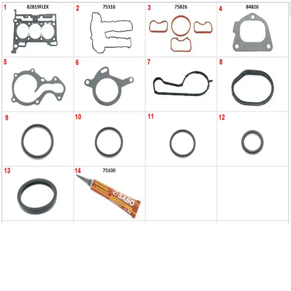 JUNTA MOTOR FORD KA 1.0 (MT SIGMA) S/ RETENTOR 2014/