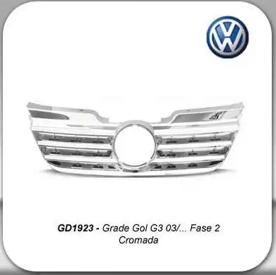 GRADE RADIADOR GOL GER III 2003/ FASE 2 CROMADA