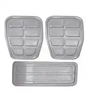 CAPA PEDAL GOL,V.P.S. 83/ (ACEL/EMBR/FREIO) CINZA