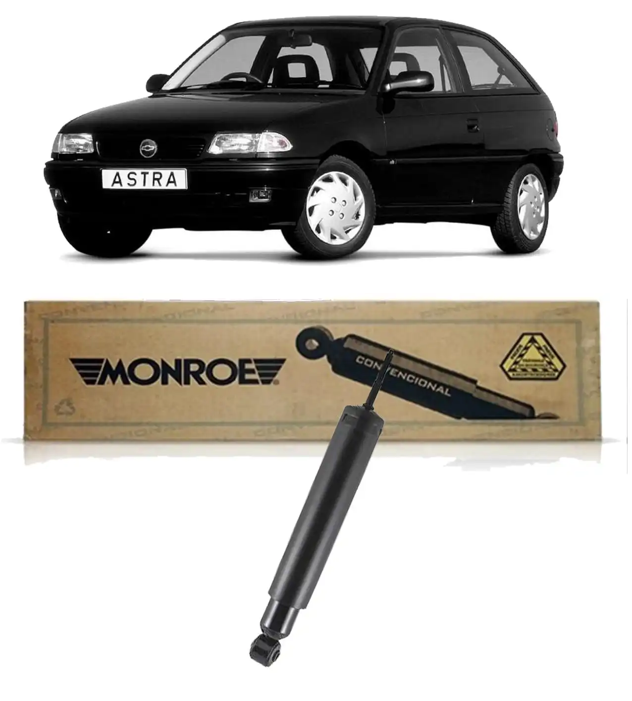 AMORTECEDOR TRASEIRO ASTRA 1991 A 1998