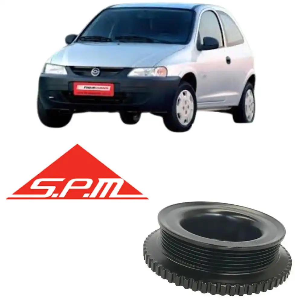 POLIA VIRABREQUIM CELTA 1.4 COM AR CONDICIONADO