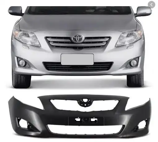 PARACHOQUE DIANTEIRO TOYOTA COROLLA 2009 A 2011 PRETO LISO