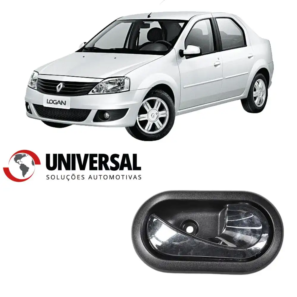 MACANETA INT RENAULT DUSTER 11/ LOGAN 07/13 DIR C/BASE (CROM