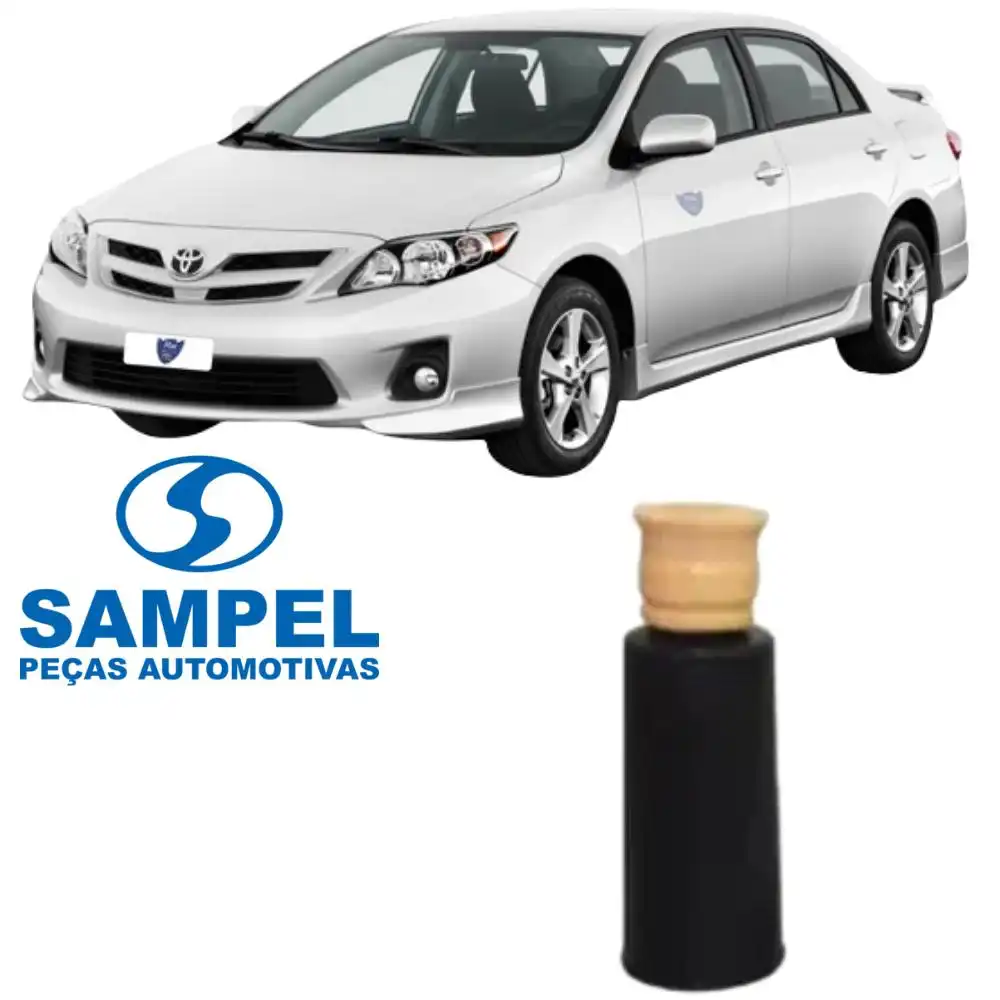 KIT AMORTECEDOR TRASEIRO TOYOTA COROLLA 2003 A 2018