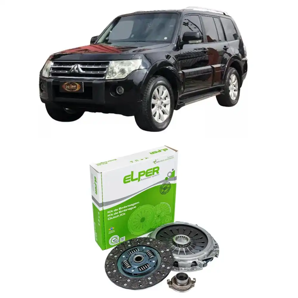 KIT EMBREAGEM MITSUBISHI PAJERO 2.8 8V 1991 A 2008 C/ ROLAM
