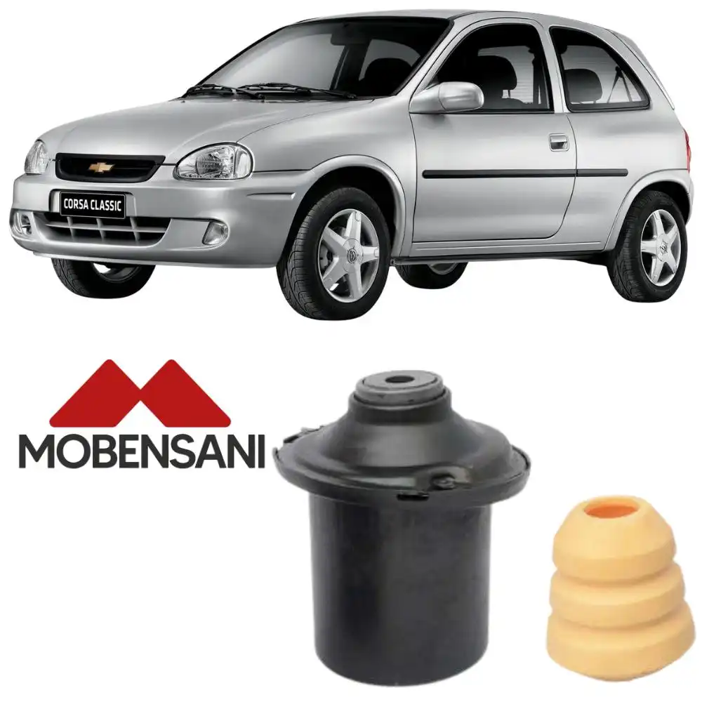 KIT AMORTECEDOR DIANTEIRO CORSA 2002 A 2012 COM ROLAMENTO