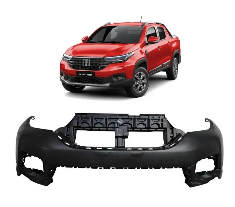 PARACHOQUE DIANTEIRO FIAT STRADA 2020 A 2025 SUPERIOR