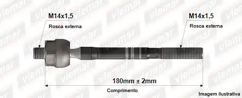 BARRA AXIAL FUSION 10/12