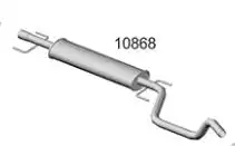 SILENC INTERM MERIVA FLEX 1.8 8/16V 2005/
