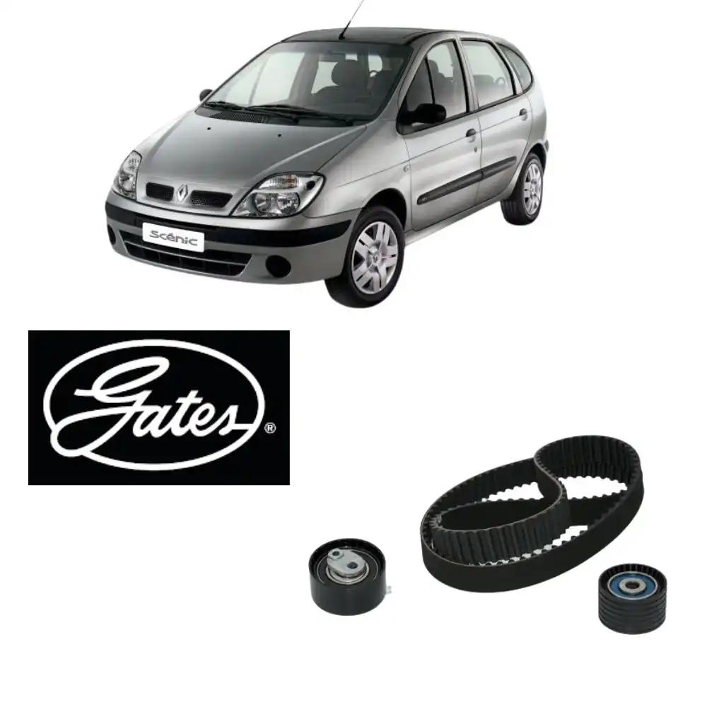 KIT CORREIA DENTADA SCENIC 1.6 16V 1999 A 2010