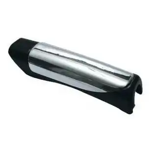 CAPA ALAVANCA FREIO MAO UNIVERSAL PRETA/CROMADA