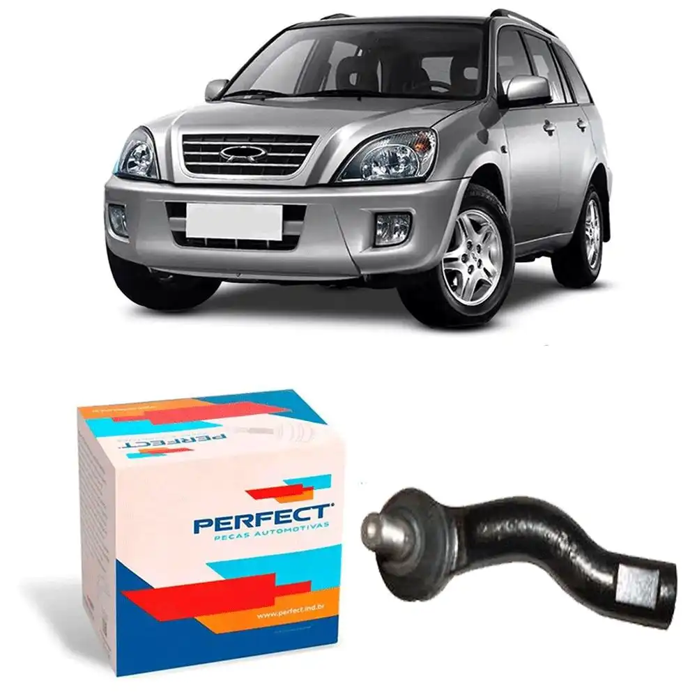 PONTEIRA DIRECAO CHERY TIGGO 2.0 16V 2009 A 2017 DIREITA