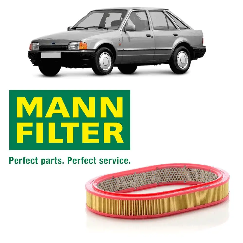 FILTRO AR MOTOR ESCORT 1.6 8V 1983 A 1989 CHT - OVAL