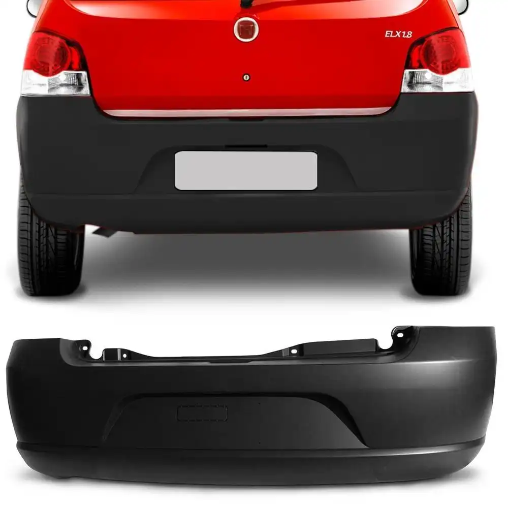 PARACHOQUE TRAS FIAT PALIO 10/ PRETO LISO