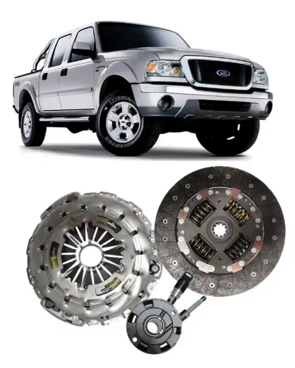 KIT EMBREAGEM RANGER 2.8 3.0 DIESEL 2001 A 2012 COM ATUADOR
