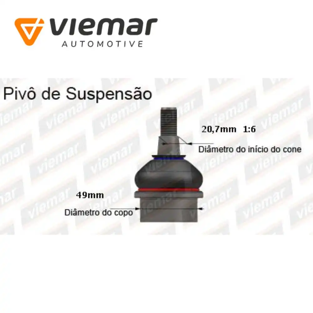 PIVO AMAROK 2.0 16V 2010 A 2022 INFERIOR