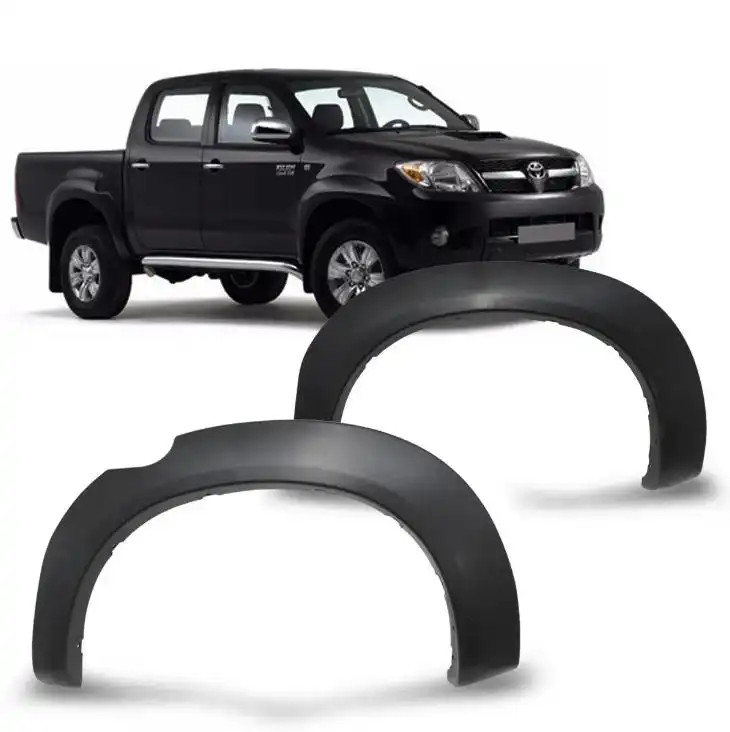 MOLDURA PARALAMA TRAS TOYOTA HILUX 2005 A 2011 DIR (MAIOR)