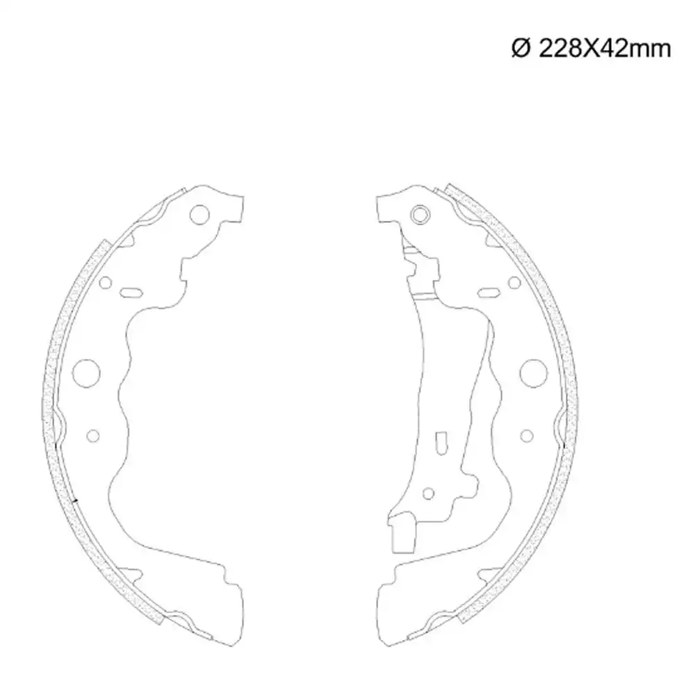 SAPATAS FREIO RENAULT DUSTER 2012/ OROCH 17/