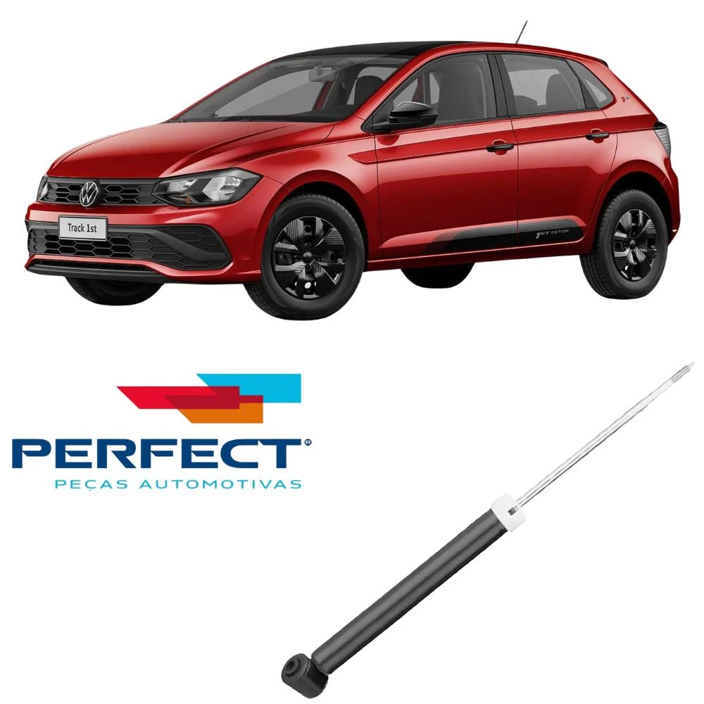 AMORTECEDOR TRASEIRO POLO TRACK 2023 ACIMA