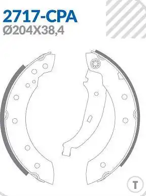 SAPATAS FREIO FIAT UNO 10/ ARGO 17/ CRONOS 1.3 1.8 18/