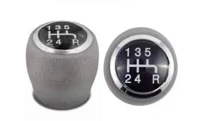 MANOPLA ALAVANCA CAMBIO FIAT GRAND SIENA 12/ CINZA/CROMADO