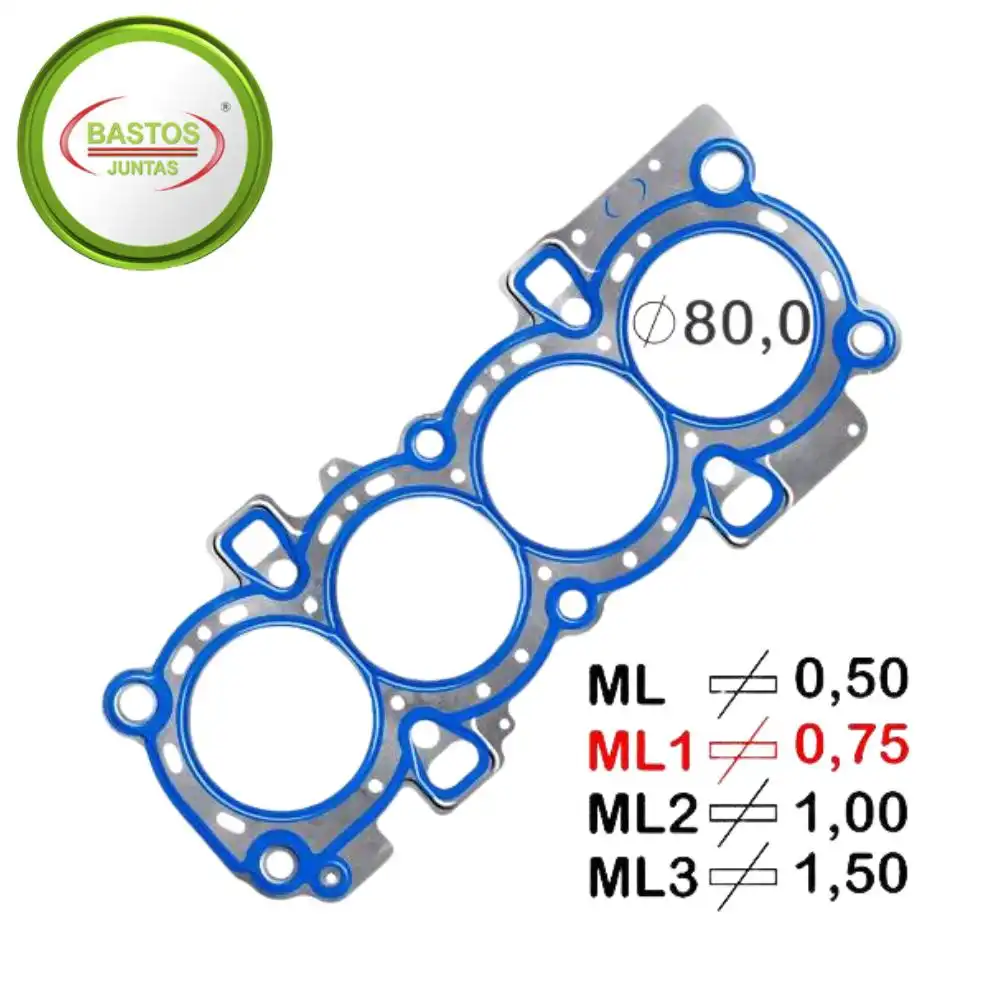 JUNTA CABECOTE NEW FIESTA 1.5 1.6 16V 2010/ FLEX CHAPA