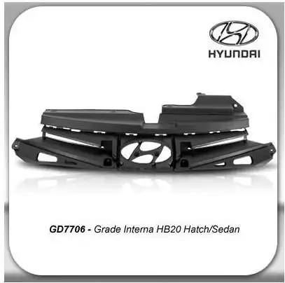 GRADE RADIADOR HYUNDAI HB20 13/15 (INTERNA)
