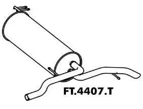 SILENC TRAS FT SIENA 1.6 1.0 8/16V 98/