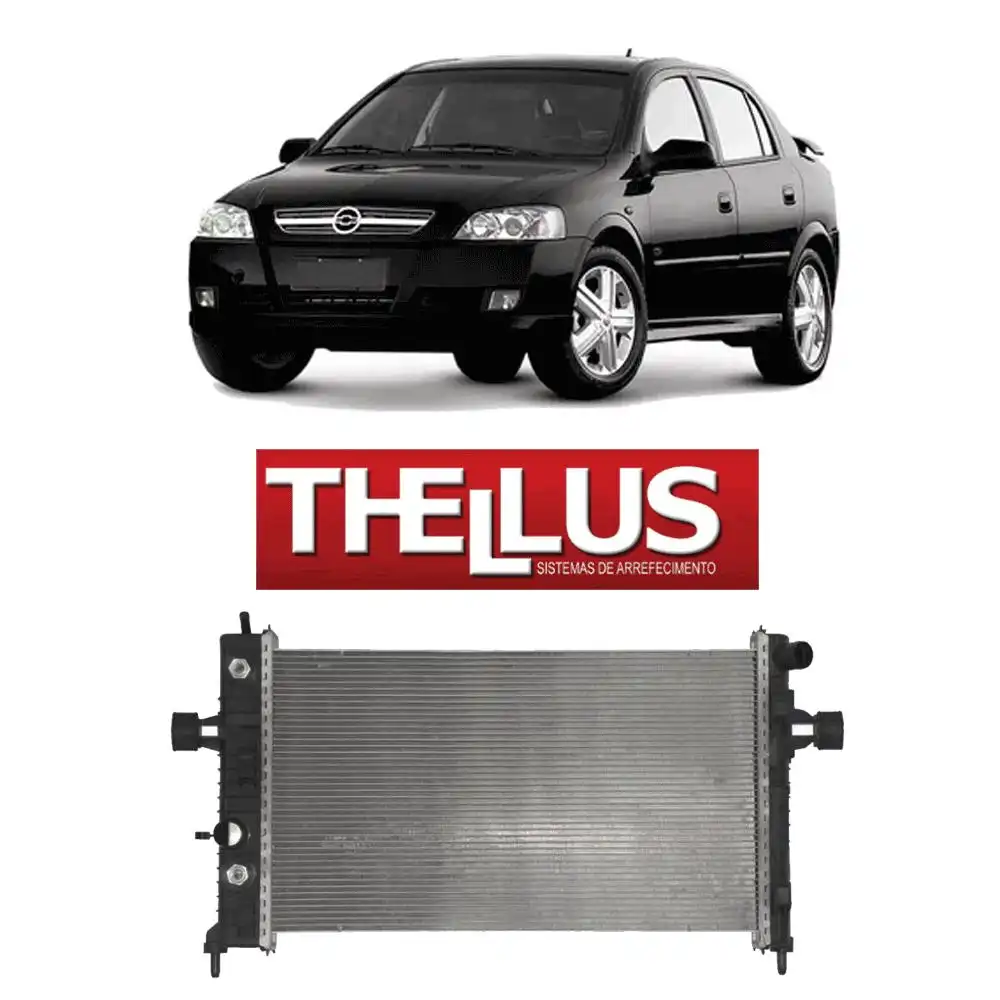RADIADOR ASTRA 1.8 2.0 8V 16V 2009 A 2011 CAMBIO AUTOMATICO