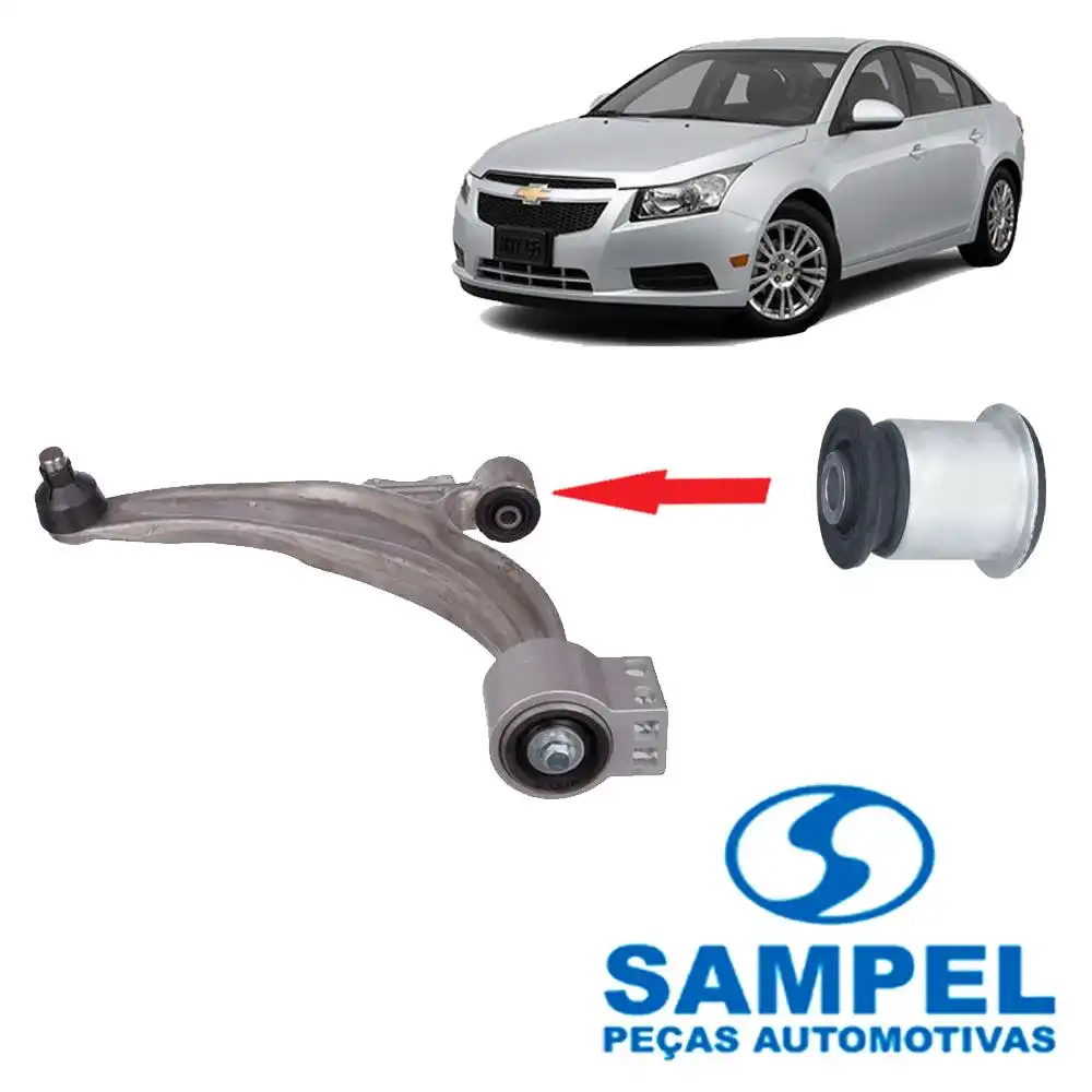 BUCHA BANDEJA DIANTEIRA CRUZE 2011 A 2016 PARTE DIANTEIRA