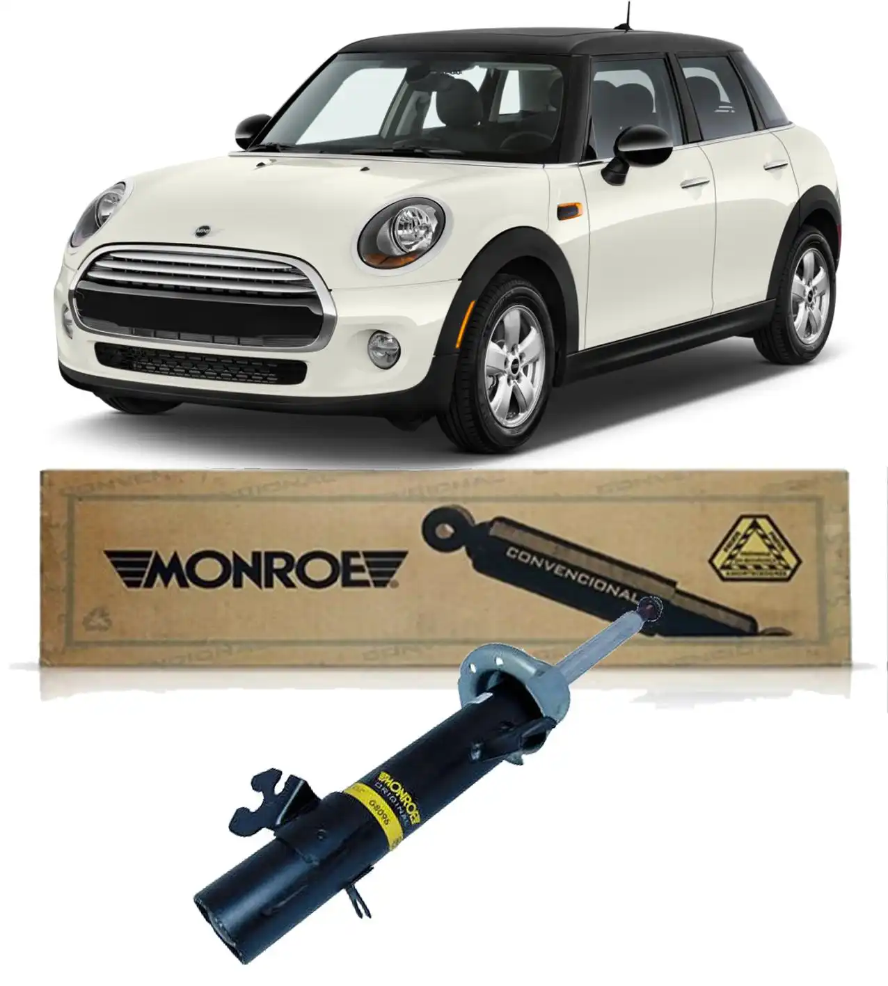 AMORTECEDOR DIANTEIRO MINI COOPER 2006 A 2014 ESQUERDO