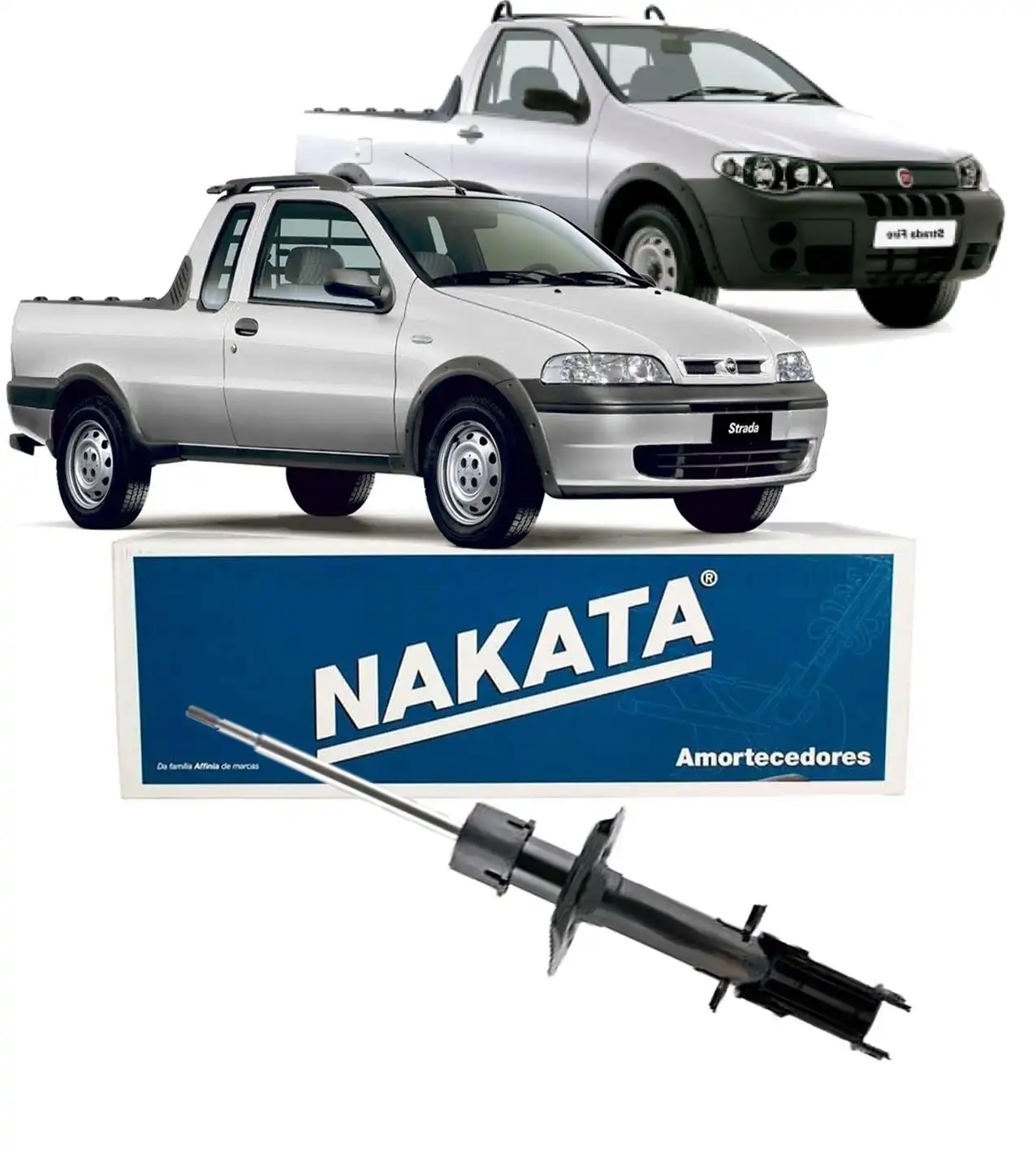 AMORTECEDOR DIANTEIRO FIAT STRADA 2001 A 2020