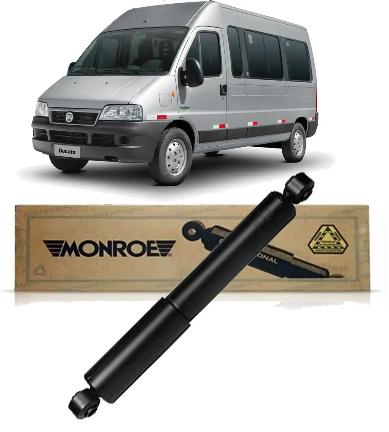 AMORTECEDOR TRASEIRO FIAT DUCATO 1998 A 2016