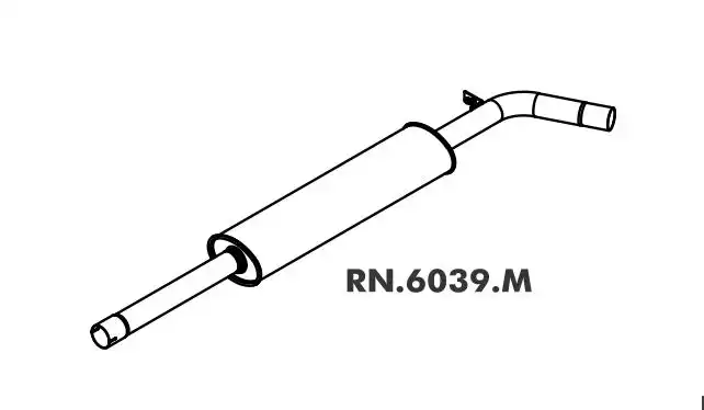 SILENC INTERM RENAULT FLUENCE 2.0 16V 2011 A 2018