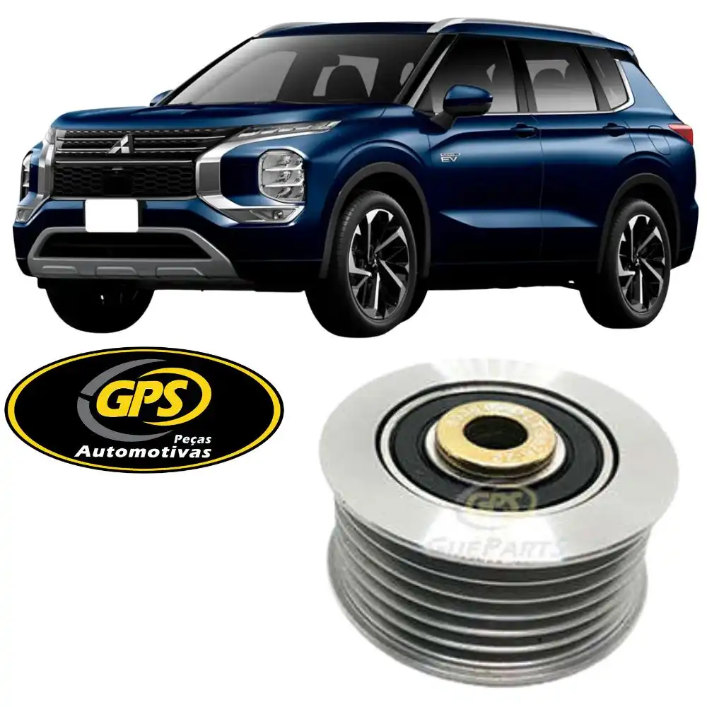 POLIA CORREIA ALTERNADOR OUTLANDER 2.0 16V 2013 ACIMA