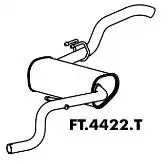 SILENC TRAS FT SIENA 1.0 1.3 1.4 05/ FIRE FLEX