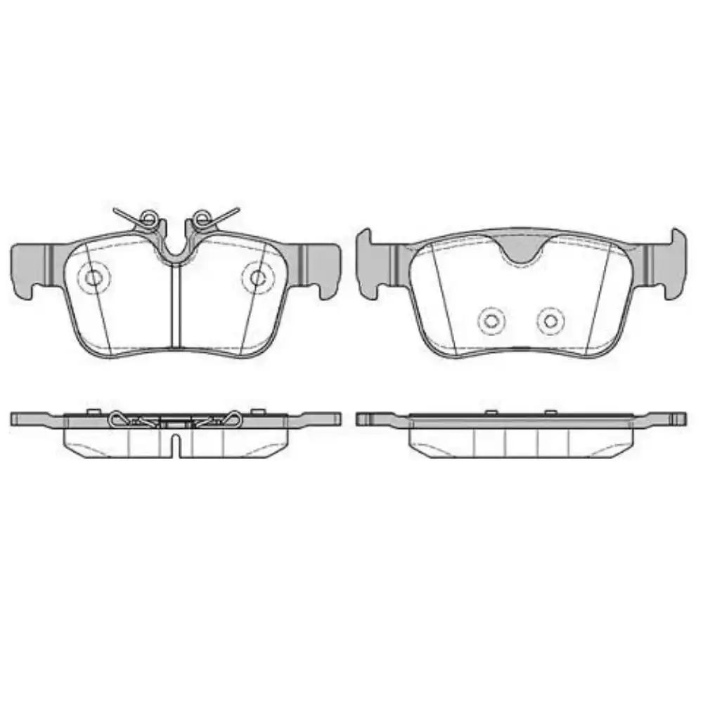 PASTILHA FREIO TRASEIRA VOLVO XC60 2.0 2017/...