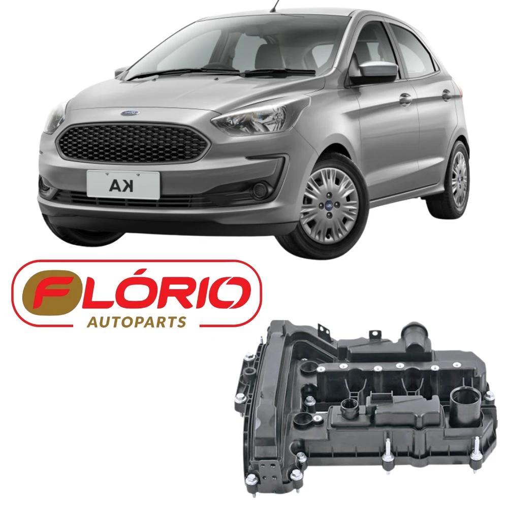TAMPA VALVULA FORD KA 1.0 3C FLEX 2018 A 2021 SEM JUNTA