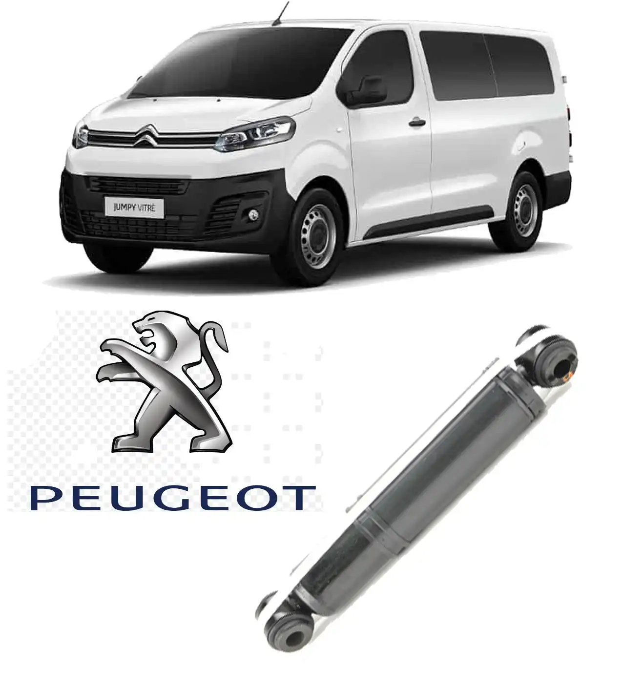AMORTECEDOR TRASEIRO CITROEN JUMPY